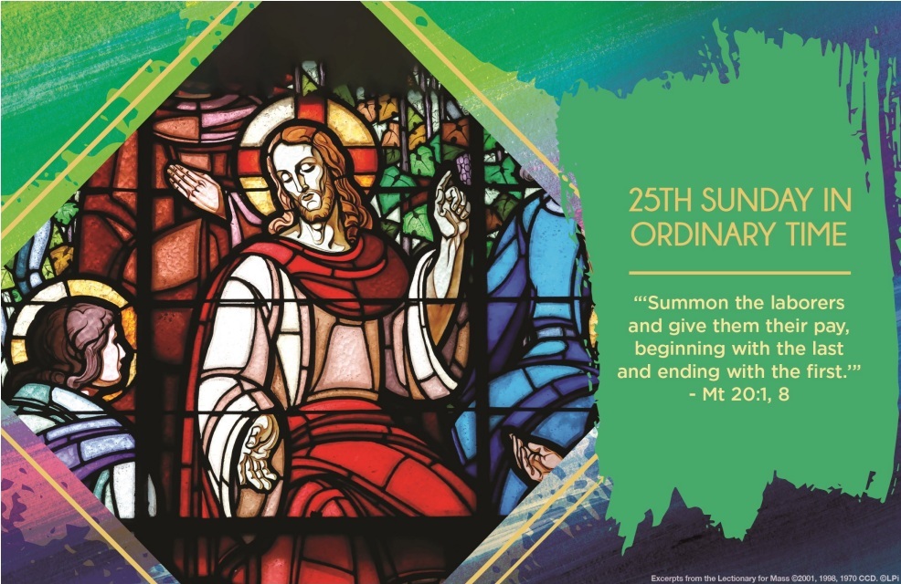The Twenty-Fifth Sunday in Ordinary Time