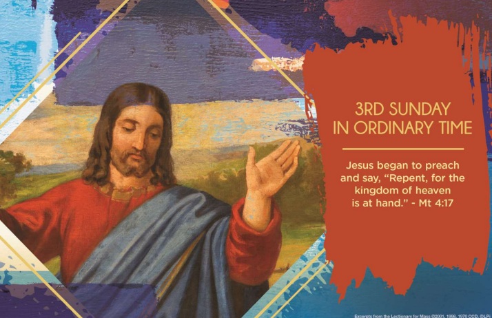 The Third Sunday in Ordinary Time Year A